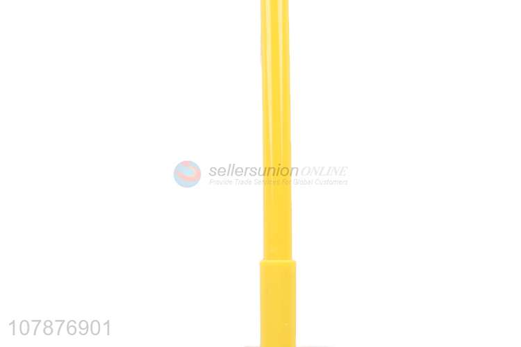 Good quality yellow cartoon dragonfly plastic office signing pen