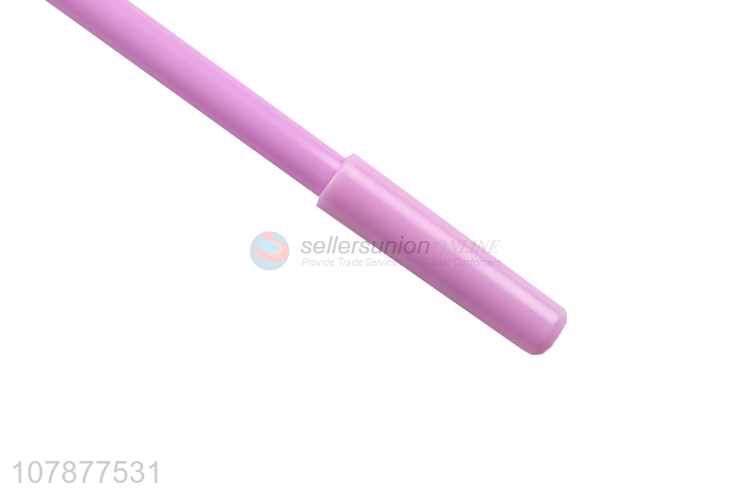 Wholesale purple cartoon creative flower-shaped ballpoint pen