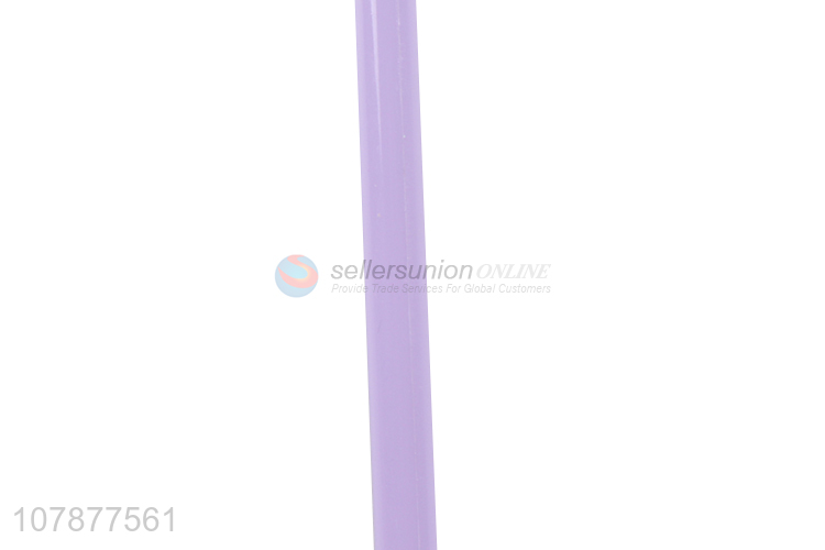 Hot selling purple creative plastic toy pen student writing pen