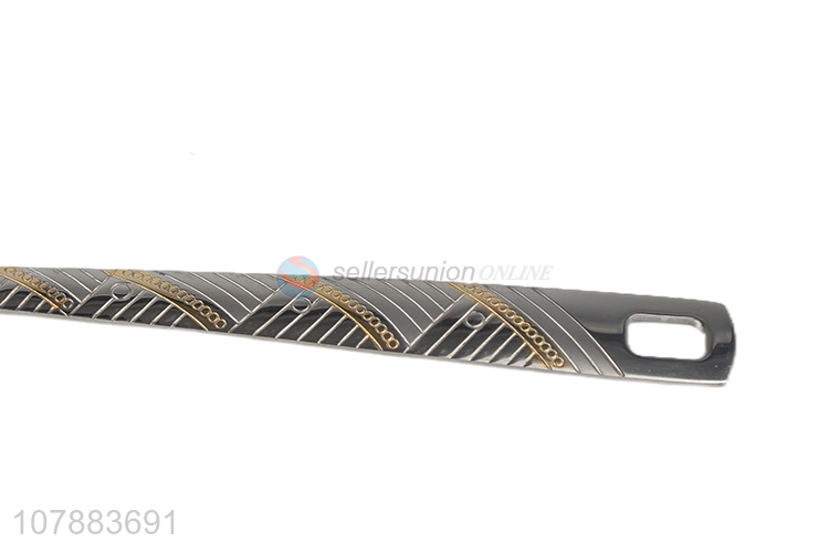 New arrival stainless steel durable slotted spoon for tableware