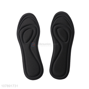 China factory black comfortable universal sneaker insoles