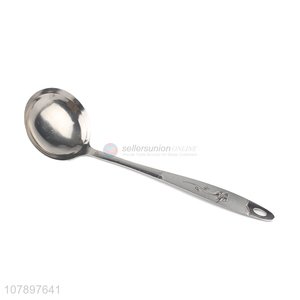 Lastest arrival silver universal stainless steel household spoon