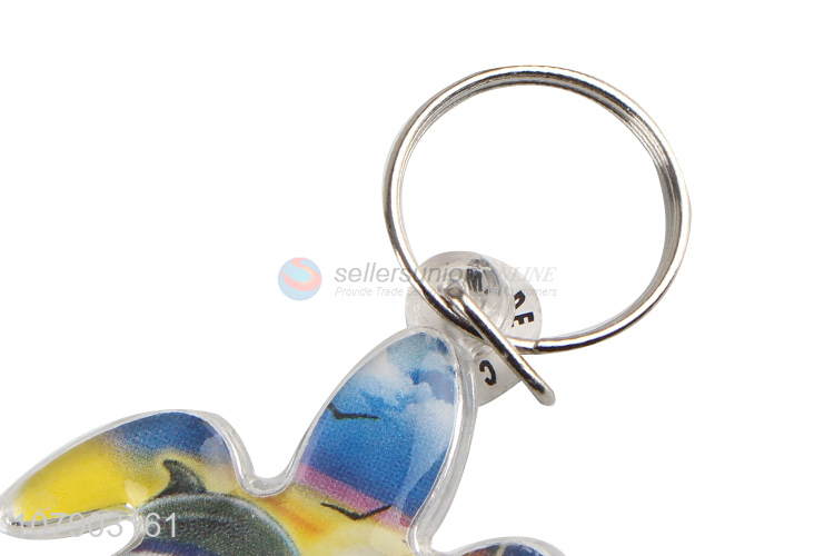 Wholesale Color Printing Turtle Shape Key Chain Cheap Souvenir