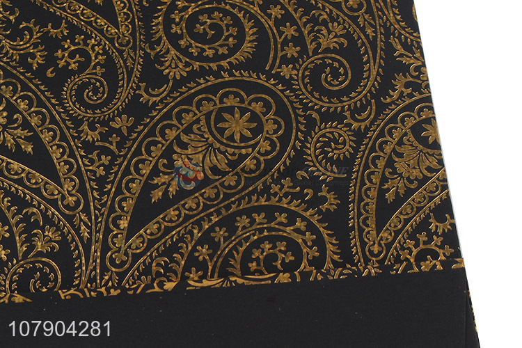 New arrival golden paper bag holiday gift packaging bag