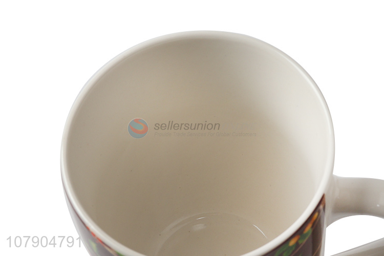 Wholesale Fashion Printing Ceramic Mug Office Water Cup