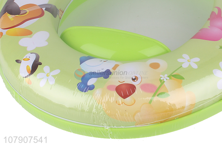 Hot product household plastic baby potty trainer toilet seat with handles