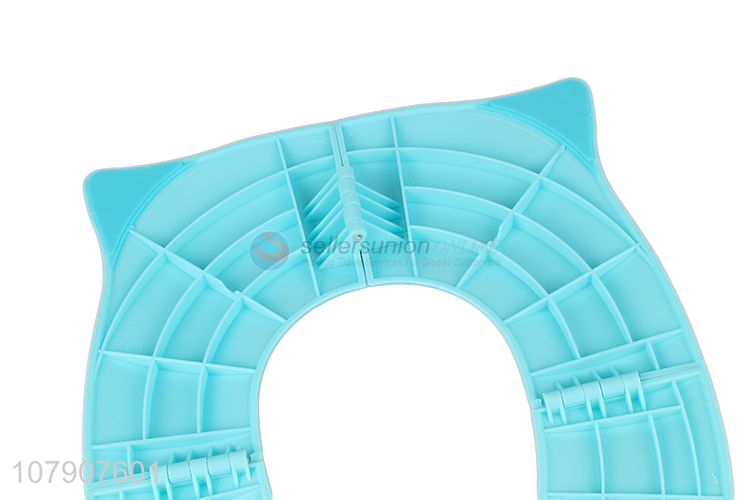 China supplier portable folding reusable baby toilet seat children potty seat