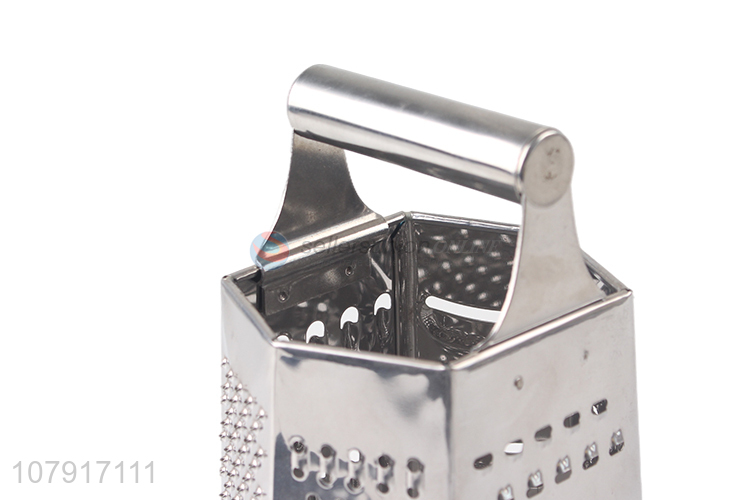 Good quality 4sides durable stainless steel vegetable food grater