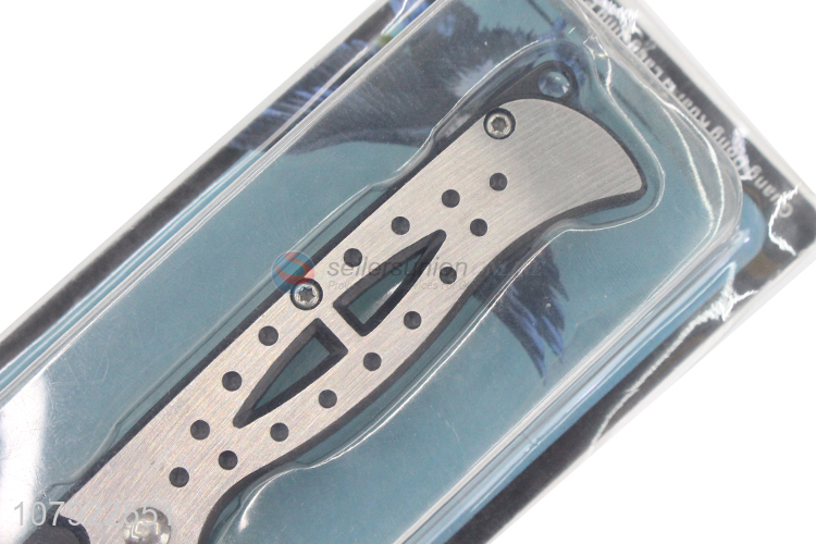 High quality stainless steel portable folding fruit knife