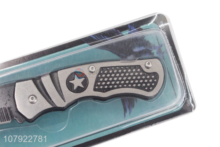 Factory customized knives stainless steel portable folding fruit knife