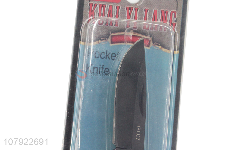 Factory wholesale folding knife stainless steel portable fruit knife