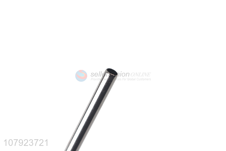 Wholesale bar accessories eco-friendly reusable stainless steel drinking straw
