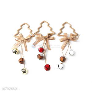 Factory supply Xmas hanging decorations hanging Christmas bell pendants