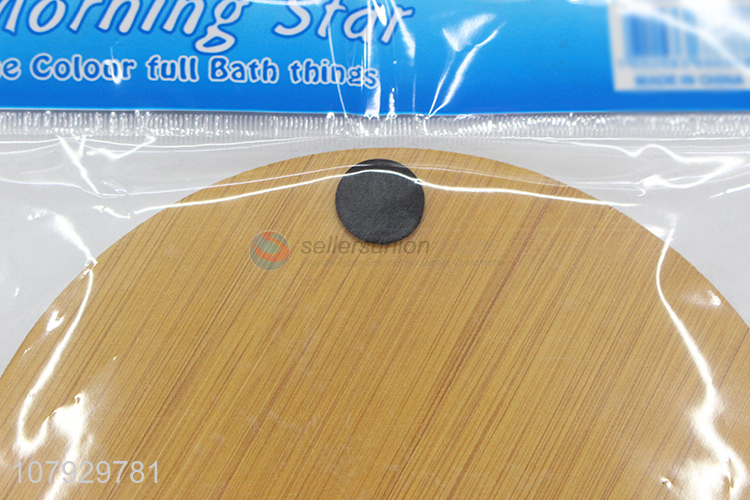 Wholesale round wooden hollow coaster insulation mesh mat kitchen tools