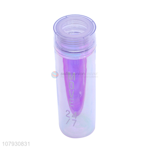 High quality trendy double-walled plastic water bottles women girls drinking bottles