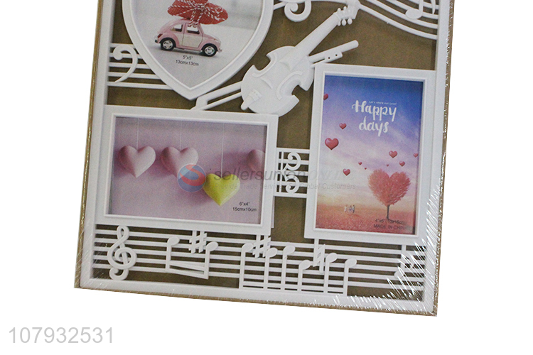 China factory plastic home decoration combination photo frame set wholesale