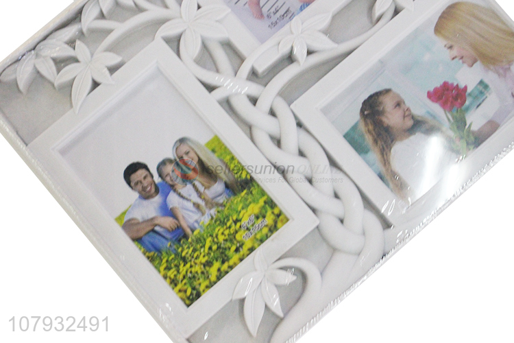 Factory supply good quality plastic family collage photo frame for sale