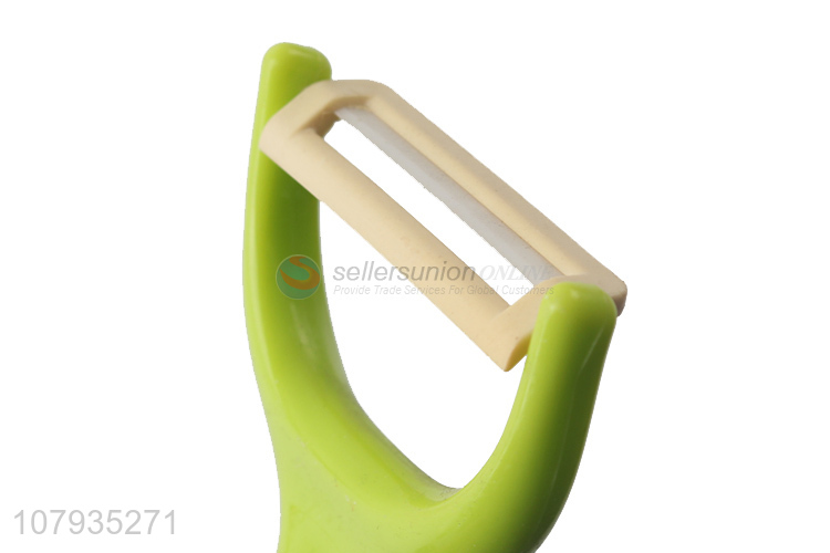 Wholesale Kitchen Gadget Plastic Handle Fruit Peeler Potato Peeler