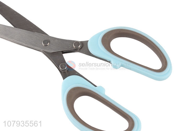 Hot sale 3 blades stainless steel chopped green green onion scissors kitchen scissors