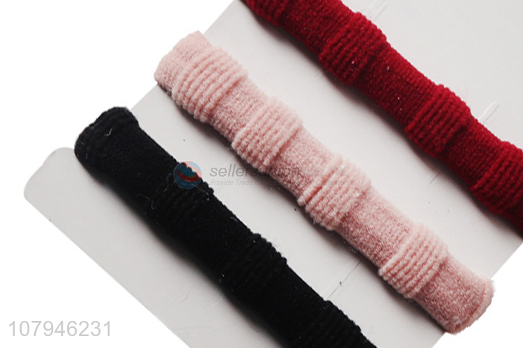 Lastest Arrival multicolor Pearl Temperament Hair Accessories Set for Ladies