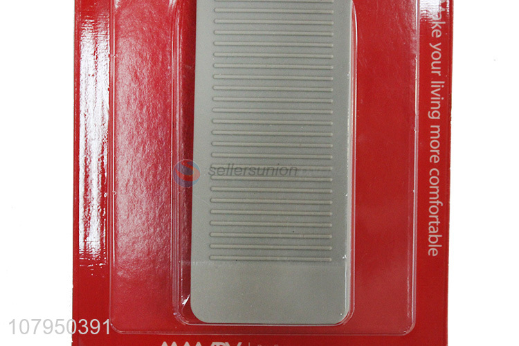 New arrival grey TPR creative door wedge home door stopper