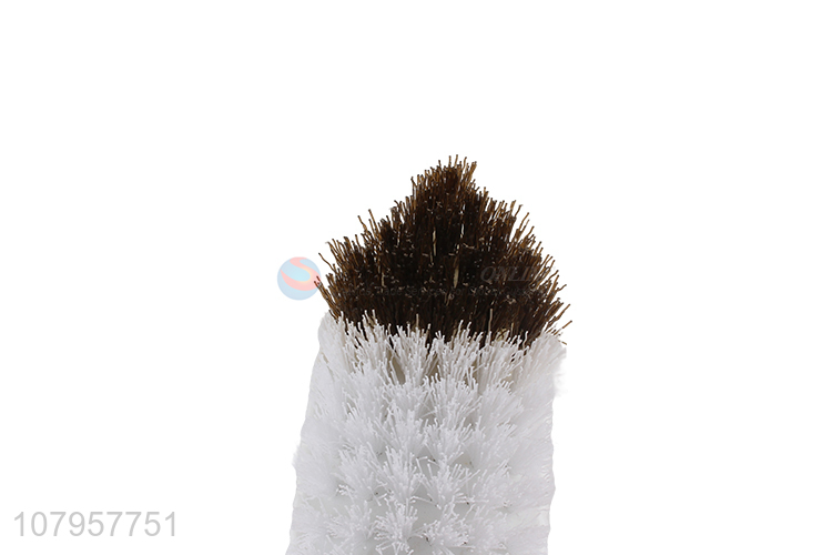 High quality white plastic cleaning scrubbing brush laundry brush