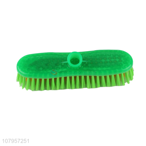 Low price wholesale green plastic universal replacement broom head