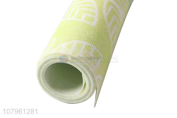 High quality green printed non-slip mat home water-proof mat