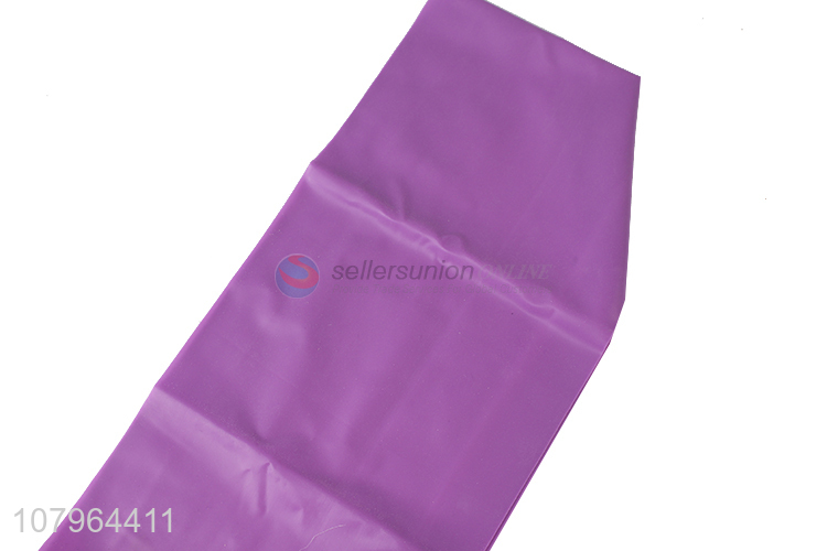 Hot selling purple resistance yoga elastic stretch band