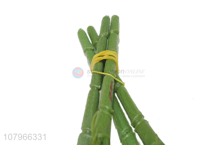 Wholesale green simulation carambola grass decorative flower arrangement accessories