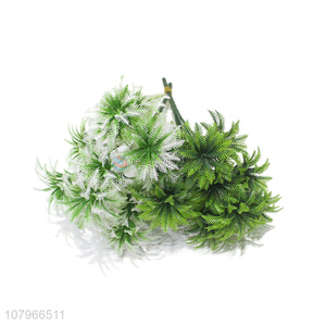 Best selling green mini coconut leaf simulation plant decoration