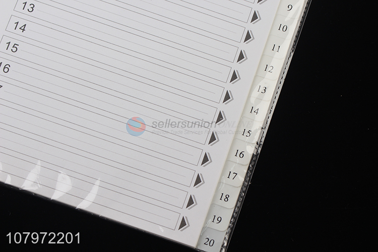 Wholesale from china school office paper index dividers for sale