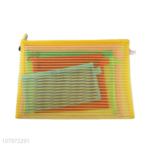 Hot selling mesh <em>file</em> document storage <em>bag</em> with high quality