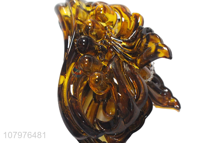 Factory supply plastic non-slip ladies hair claw clips for thick hair