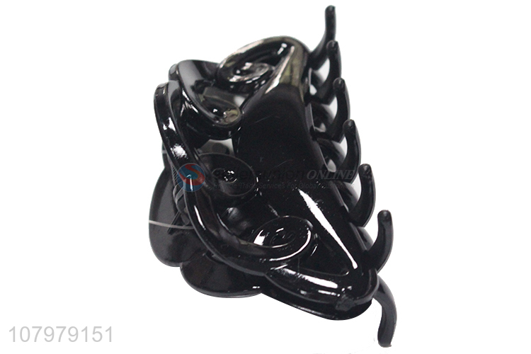 Best Sale Black Hair Clip Plastic Claw Clip For Ladies