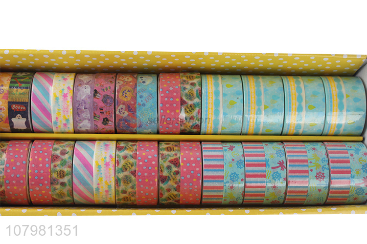 Hot sale cartoon pattern cute students decorative washi tape