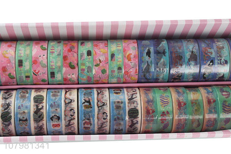 China wholesale durable cartoon anime kawaii washi tape for decoration