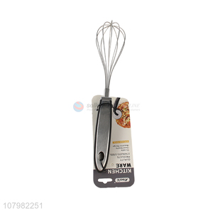 Yiwu Market Silver Stainless Steel Universal Manual Whisk