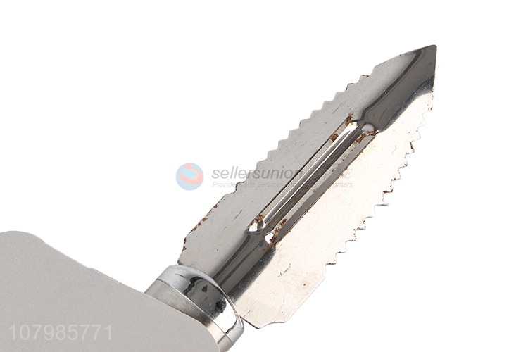 Top product stainless steel fish scale scraper fruit peeler wholesale