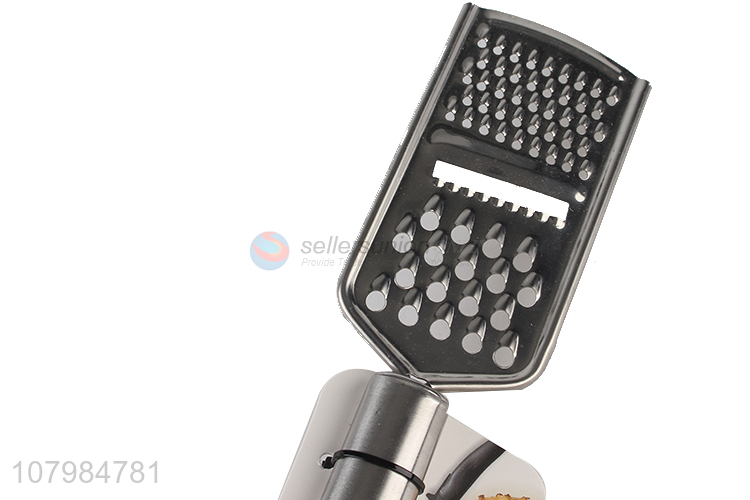 Online wholesale multi-use stainless steel vegetable grater with peeler