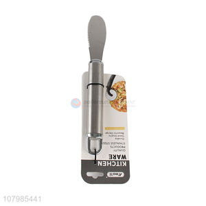 Wholesale stainless steel cheese butter knife cheese butter spreader