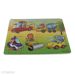 New style 60pieces cartoon animal pattern jigsaw puzzle toys