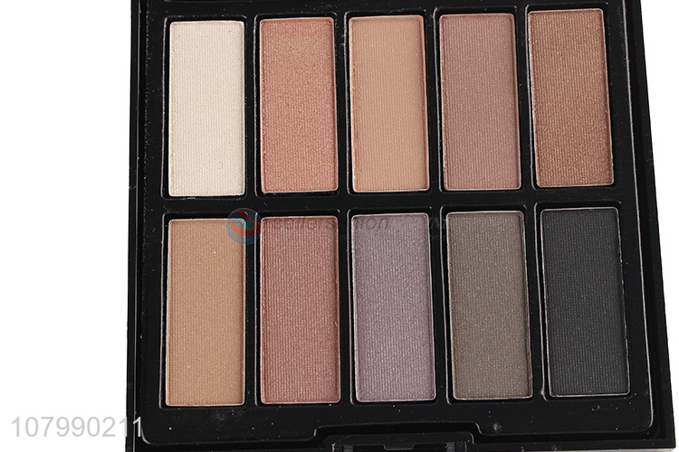 Low price 10 colors eyeshadow palette long lasting eyeshadow for sale