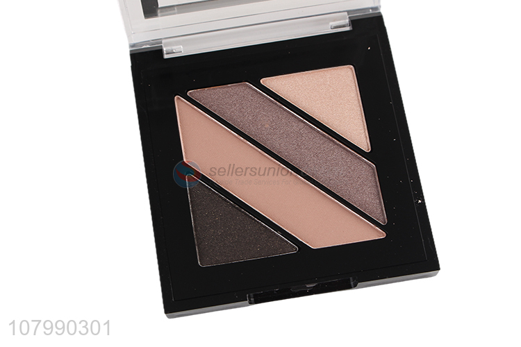 New hot sale 4 colors eyeshadow palette women simmer eye makeup palette