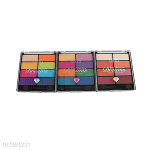 Fashion 8 Color Makeup Eyeshadow Palette With Eyeshadow Brush