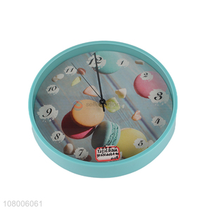 New design blue creative wall clock home decoration clock