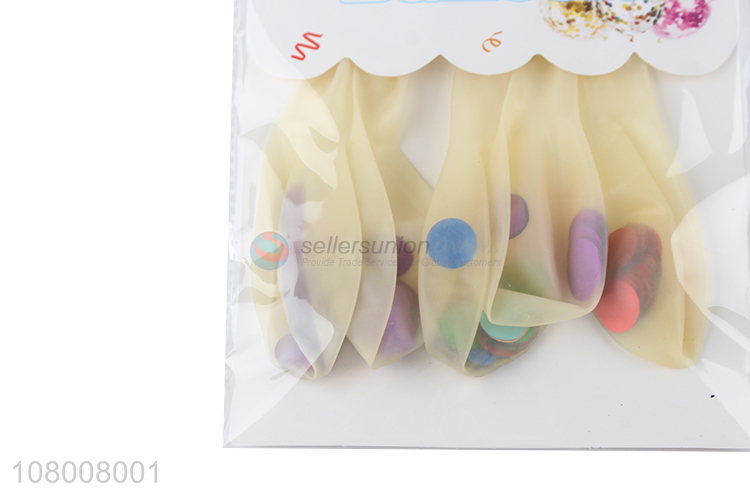 New products creative party decoration rubber balloons set for sale