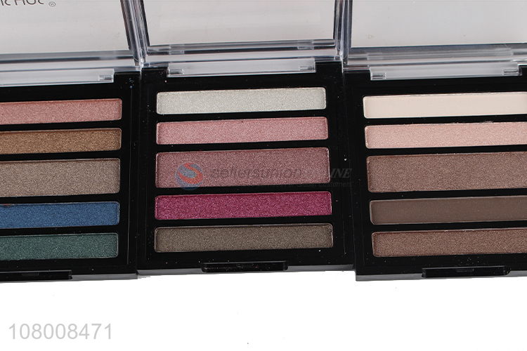 Fashion 5 Colors Glitter Eye Shadows Palette