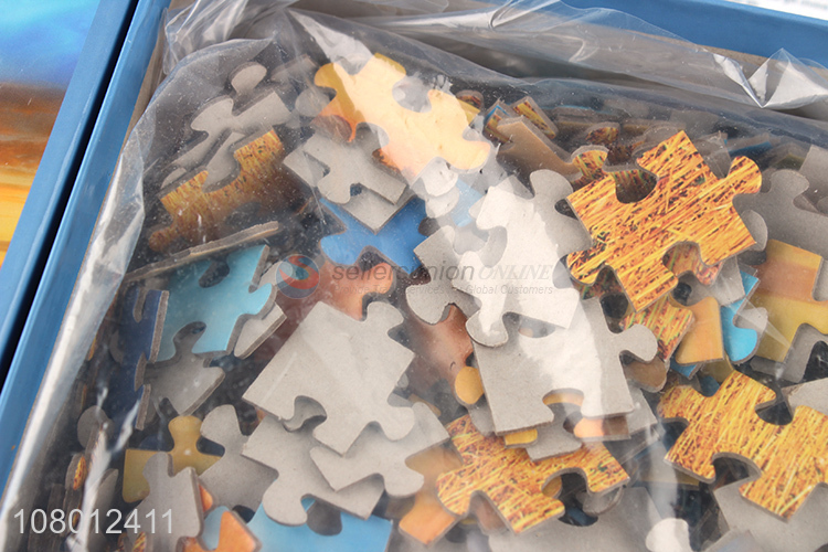 Custom Printed 500 Pieces Educational Jigsaw Puzzles