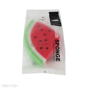 China sourcing fruit shape shower bath sponge for body washing